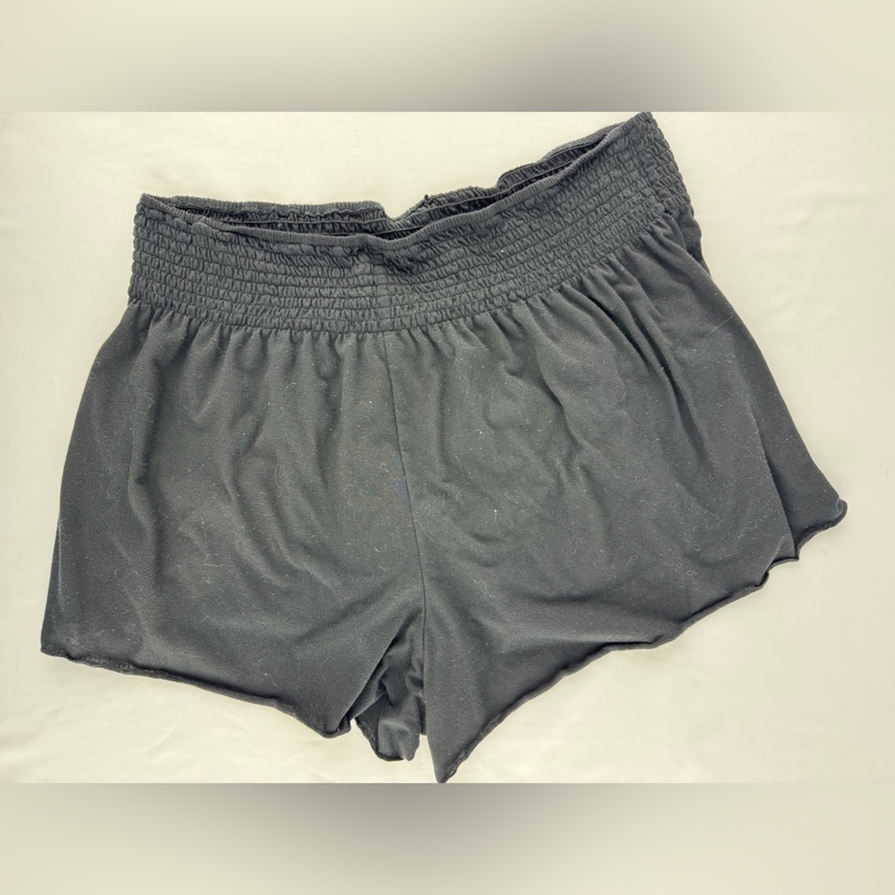 High Waist Black Women's Shorts